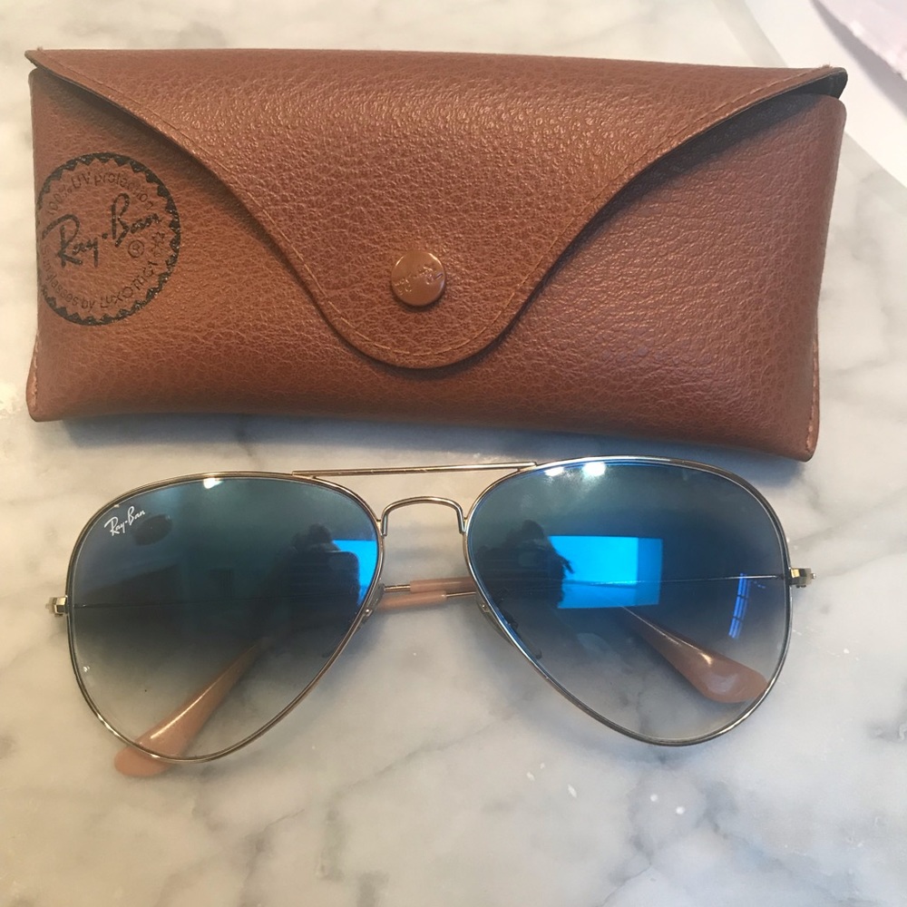 Rayban Aviator Large Metal Sunglasses